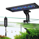 Finaqua luz acuario 18W para acuarios, iluminación estable para plantas y peces.