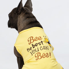 Camiseta Fitwarm para perro con abeja impresa, aspecto alegre para sesiones de fotos