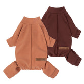 Pijama Fitwarm para perro, vista frontal, cómodo y abrigado para días fríos