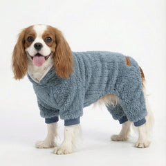 Fitwarm pijama perro textura felpa, ideal para mantener calor en noches frías