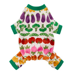 Pijama Fitwarm para perro con vegetales, principal, abriga durante paseos