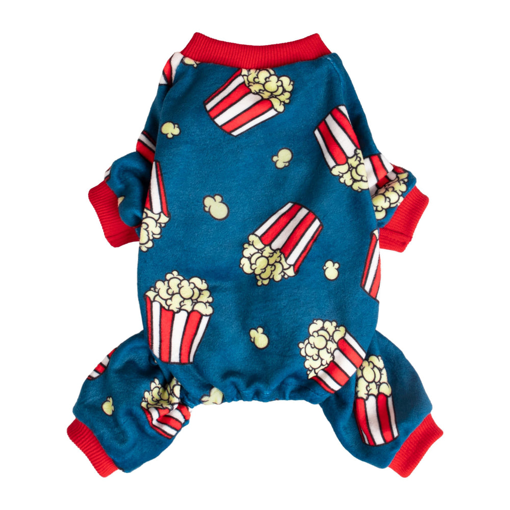 Fitwarm Popcorn Dog Pijamas frente: diseño lúdico y cómodo para dormir.