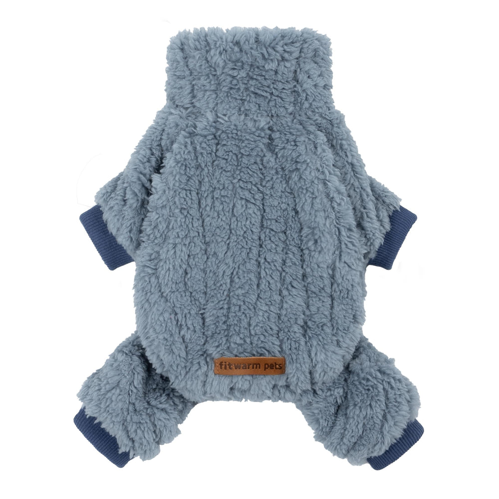 Fitwarm sudadera pijama para perro con cuello frontal, abrigo cálido para paseos