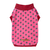 Fitwarm sudadera polar con puntos para perros pequeños, diseño cálido para paseos.
