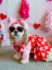 Vestido Fitwarm para San Valentín, ideal para sesiones de fotos.