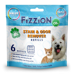 Fizzion tabletas originales para manchas de mascotas, limpieza sin químicos agresivos