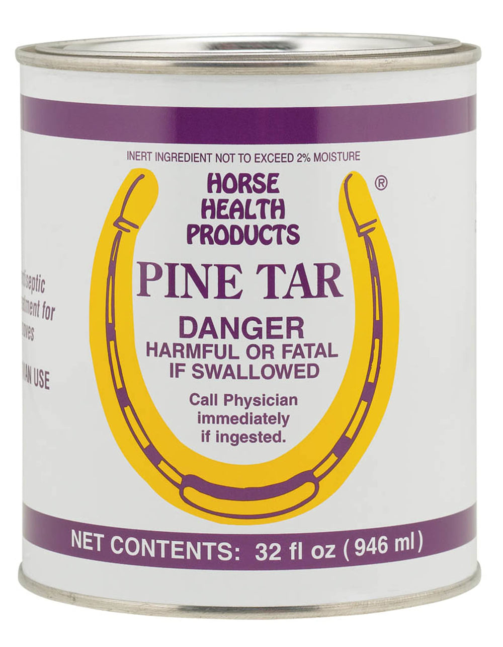 Flagline Betún de Pino para casco de caballo, botella para aplicar y mantener la humedad.