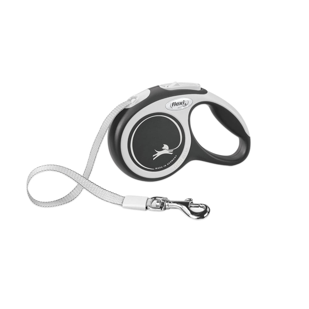 FLEXI correa retráctil para perro pequeño, 16 ft, con control suave.