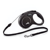 FLEXI Nueva Clásica con cordón retráctil y mango ergonómico para paseos cómodos.