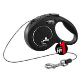Flexi Nueva Clásica Cuerda Retráctil para perros y gatos, ideal para paseos controlados.