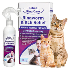 FlexTran Cuidado Felino: botella spray lista para usar en irritaciones de la piel
