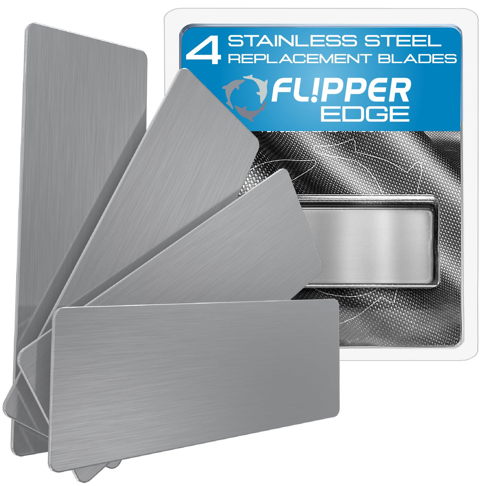FL!PPER Flipper Edge: cuchillas de repuesto de 4 piezas para reemplazo rápido