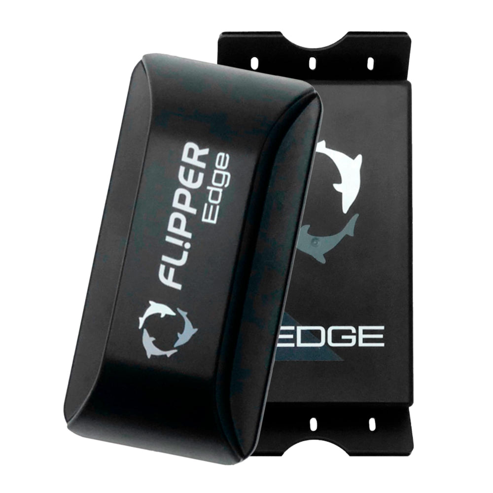 FL!PPER Edge dos-en-uno: limpiador para acuarios de vidrio con doble función.