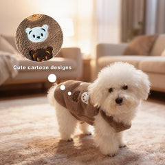FloofeLove material suave fleece que ofrece calidez ligera