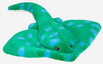 Gordon Stingray de Fluff & Tuff, peluche suave para siestas y juegos tranquilos.