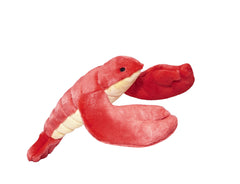 Fluff & Tuff Manny Lobster con costuras dobles, mayor durabilidad para juego diario.