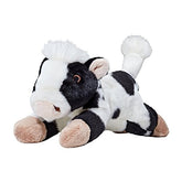 Fluff & Tuff Marge la Vaca, frente del peluche suave para juego