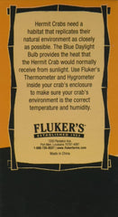 Fluker's lampara diurna 60w para hábitat, facilita observar comportamientos y temperatura.