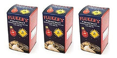 Fluker's bombilla roja de 75 vatios para reptiles, ideal para crear zona de calor