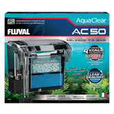 Fluval AC50, filtro de agua, entrada frontal, flujo estable para acuarios.