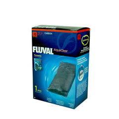 Fluval AquaClear 70 inserto de carbono activo en frontal mejora la claridad del agua.