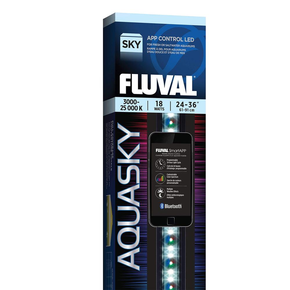 Fluval Aquasky 2.0: luz LED en modo aurora para colores vivos en el acuario