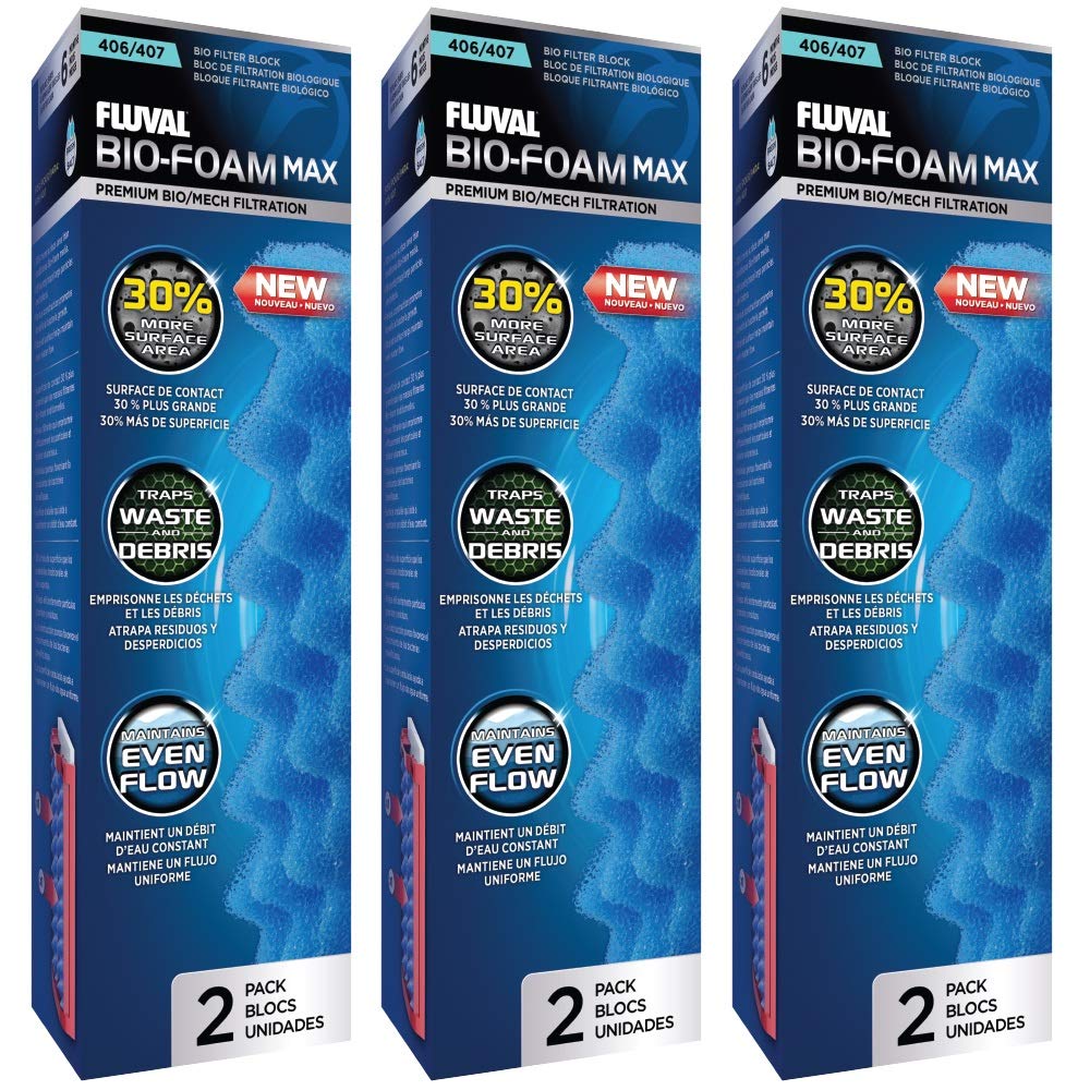 Fluval Bio-Foam Max: media para filtración 406 y 407