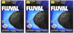 Bolsas de carbón Fluval en nylon para acuario, mejoran claridad del agua