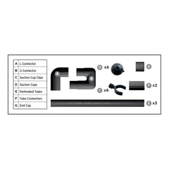 Fluval FX Spray Bar Kit barra rociadora extendible para circulación y difusión del agua