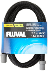 Fluval Rib Hose de 14,5 mm para conexiones 106/107, diseño acanalado.