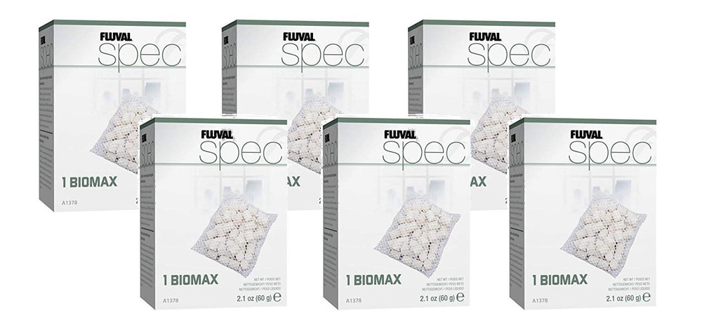 Fluval Spec Biomax bolsas biofiltro para filtración biológica eficiente en acuarios