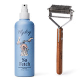 FlyDog Detangler Spray para perros y gatos desenreda y suaviza el pelaje.