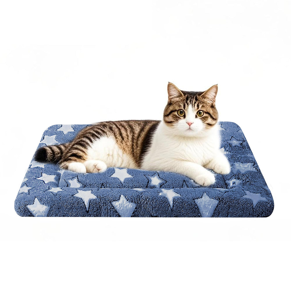 Fogkiss cama para perro con manta reversible, confort todo el año.