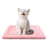 Fogkiss cama-perro mat doble-lado frente: comodidad versátil para crate y hogar