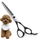 FOGOSP tijeras adelgazamiento para perro de 6.5 pulgadas, corte eficiente y suave