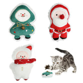 FOIMAS juguete navidad para gato papa-noel fomenta juego activo.