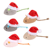 FOIMAS ratón navideño rosa: ideal para juego activo y estimulación sensorial
