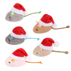 FOIMAS ratón navideño rosa: ideal para juego activo y estimulación sensorial