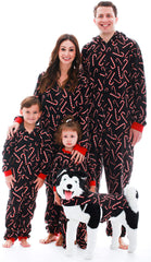 Chaqueta para perro Followme con bastón de caramelo, ideal para salidas festivas