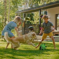 FOMAOGO pelota para perros, flotante en agua para diversión acuática.