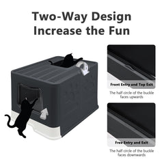 Fophop XL con cajón deslizante para una limpieza rápida y sin desorden.