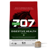 Formula 707: bolsa de 4 libras de suplemento digestivo para caballos que apoya la salud intestinal.