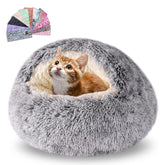 formycatie cama gato interior, refugio suave para descanso seguro