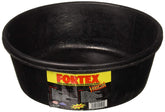Fortex Feeder Pan para perros y gatos, comedero mediano, resistente y fácil de limpiar.