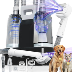 FOTING kit 6 en 1 para perros, limpieza y peinado en una sola sesión