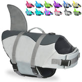 Fragralley Shark chaleco de alta flotación para perros, seguro al nadar