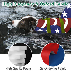 Fragralley chaleco para perro de nylon resistente ofrece durabilidad para aventuras al aire libre.