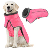 Chaqueta Fragralley impermeable con forro de felpa para perros, protección suave contra la lluvia.