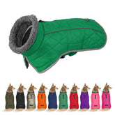 Fragralley abrigo para perro con frente impermeable para días de lluvia