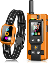 Frayo collar de entrenamiento con pantalla a color y control remoto para seguimiento de actividad